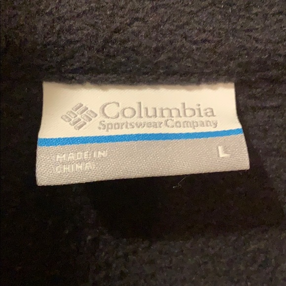 Men’s Columbia Black Vest - Picture 2 of 3